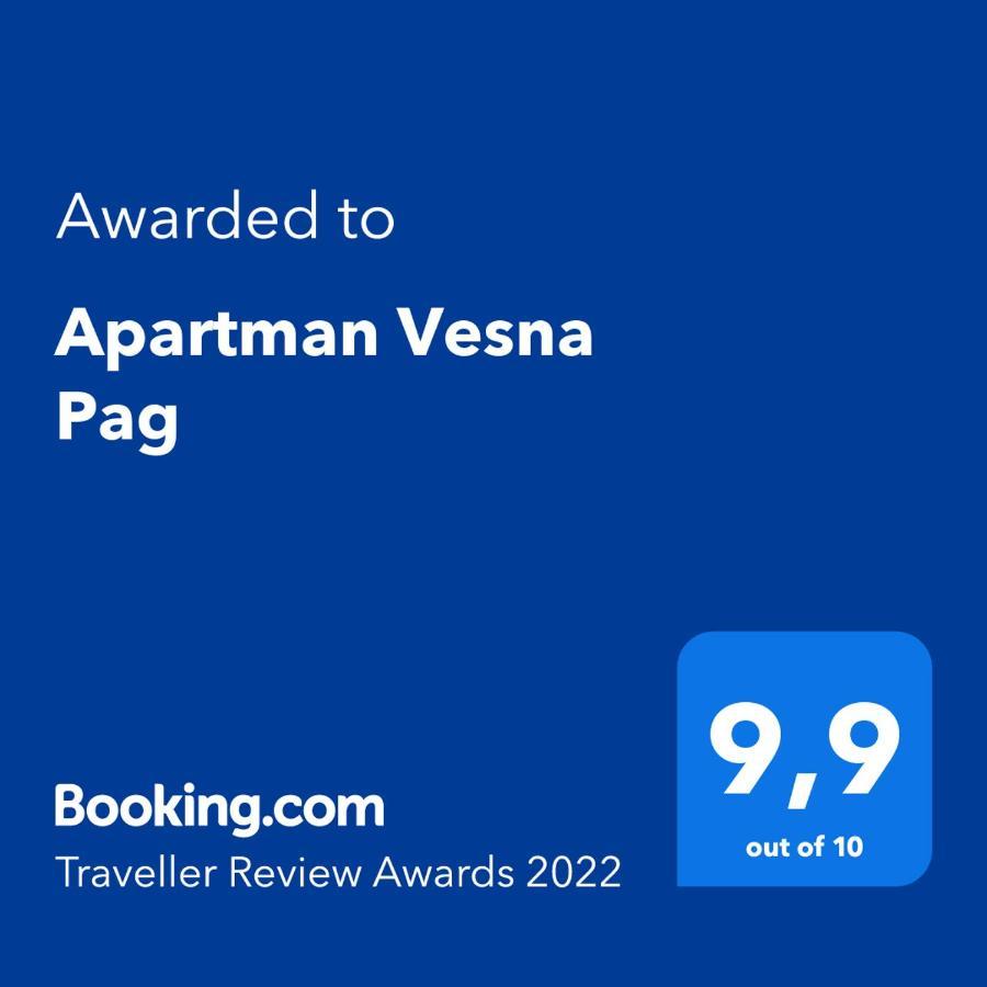 Apartamento Apartman Vesna Pag Pag Town Exterior foto